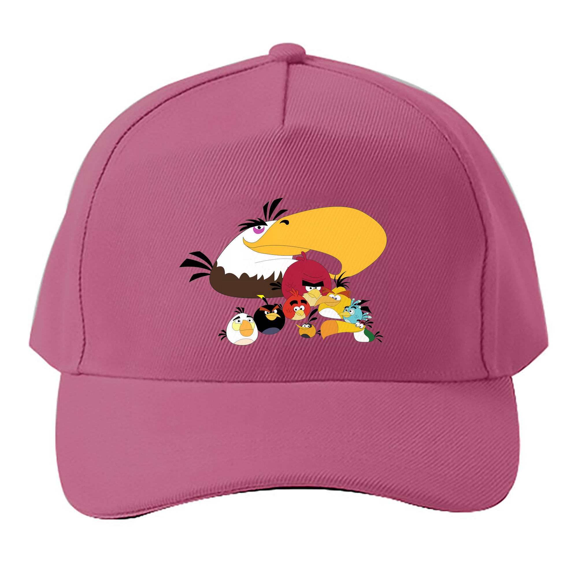 （画像用） Angry Birds アングリーバード ベースボールキャップ 綿100％ 男女兼用 帽子 スポーツ